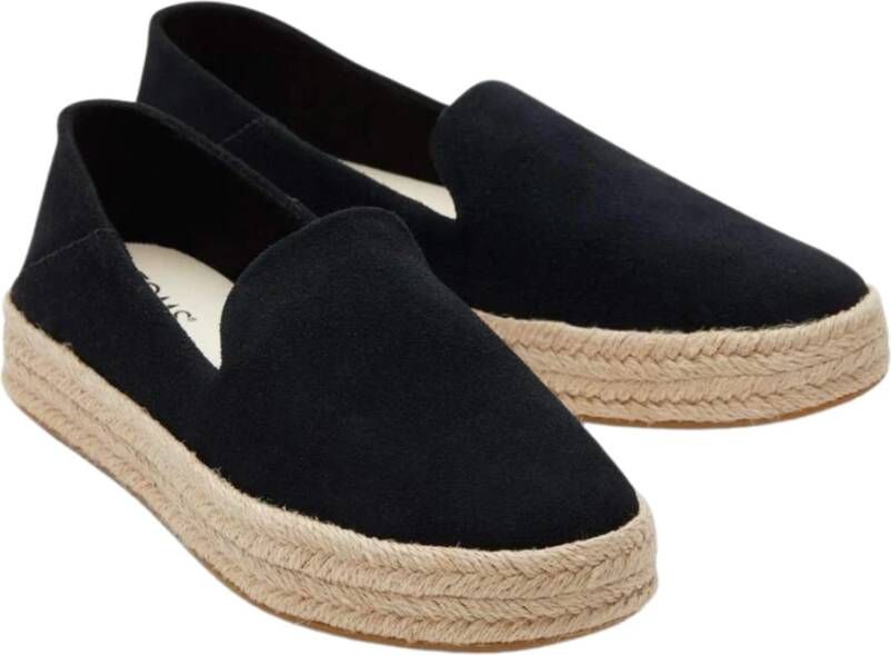 TOMS Carolina Zwarte Loafers Black Dames