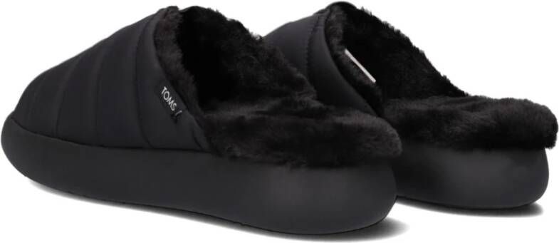 TOMS Gezellige Alpargata Mallow Mule Pantoffels Black Dames