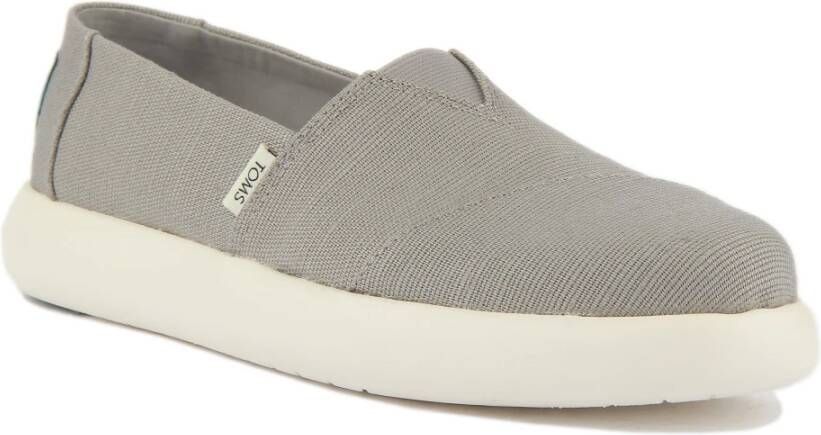 TOMS Grijze Alpargata Mallow Schoenen Vrouwen Gray Dames