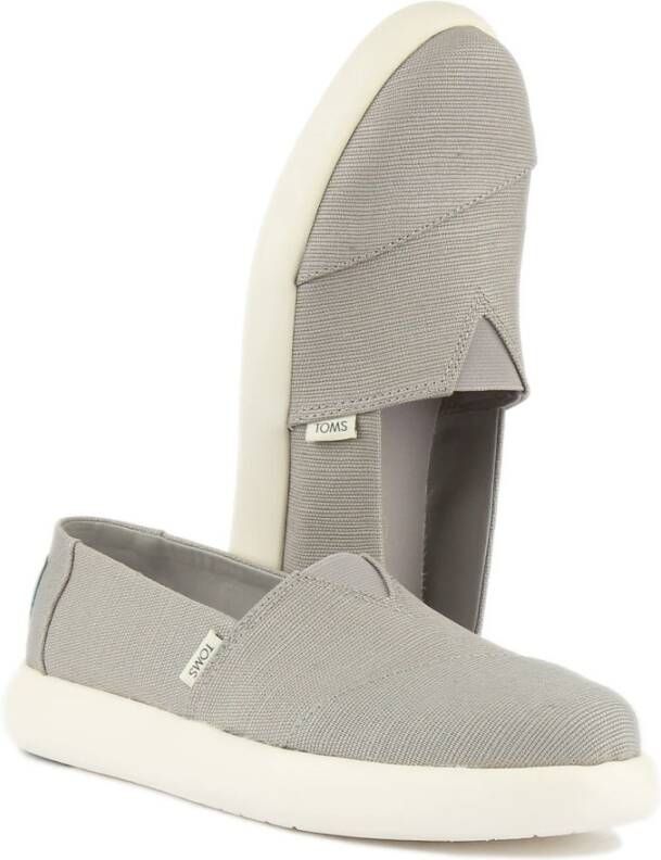 TOMS Grijze Alpargata Mallow Schoenen Vrouwen Gray Dames