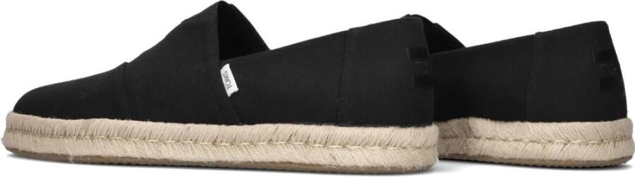 TOMS Heren Espadrilles Alp Rope 2.0 Black Heren