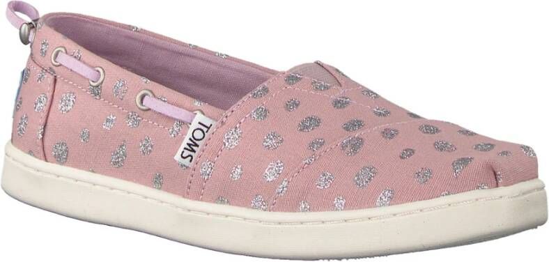 TOMS Meisjes Glitter Loafers Bimini Pink Dames