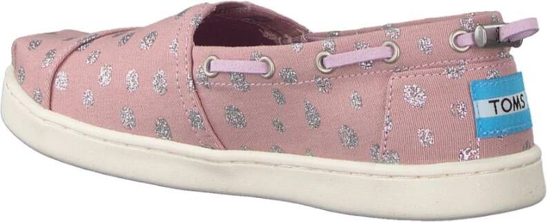 TOMS Meisjes Glitter Loafers Bimini Pink Dames