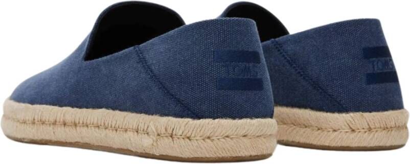 TOMS Santiago Blauwe Loafers Blue Heren