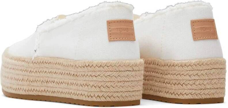 TOMS Valencia loafers wit White Dames