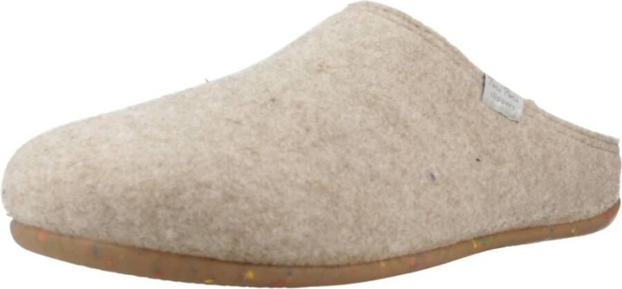 Toni Pons Comfortabele huisslippers Beige Heren