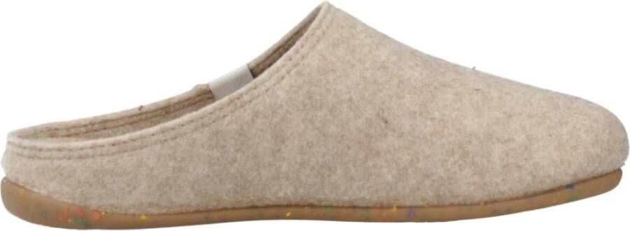 Toni Pons Comfortabele huisslippers Beige Heren