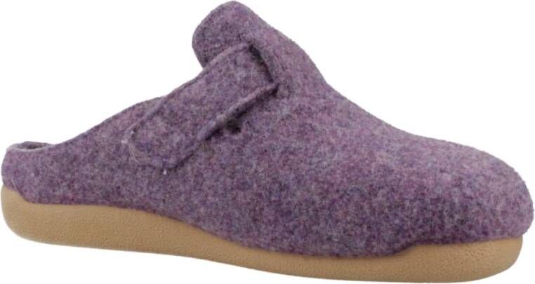 Toni Pons Comfortabele huisslippers pantoffels Purple Dames