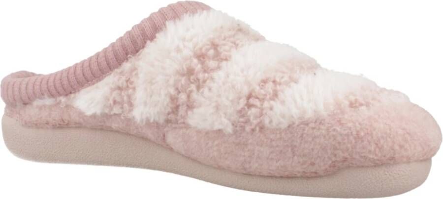 Toni Pons Comfortabele huisslippers Pink Dames