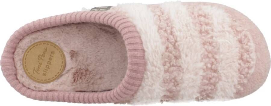 Toni Pons Comfortabele huisslippers Pink Dames