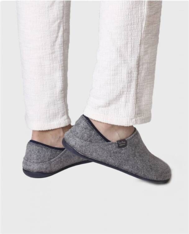 Toni Pons Comfortabele Nepal FRt Slippers Gray Heren