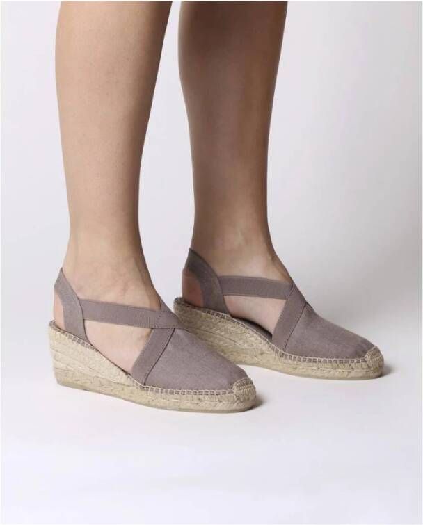 Toni Pons Ter Dames Espadrilles Negre | Zwart | Linnen - Foto 12