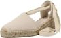 Toni Pons Valencia Dames Espadrilles met sleehak Ecru - Thumbnail 2