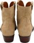 Toral Boots & laarzen Suede Western Booties in beige - Thumbnail 4