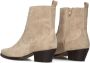 Toral Beige Suède Enkellaarzen Cameron Beige Dames - Thumbnail 8