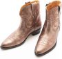 Toral Bronzen Cowboy Enkellaars Beige Dames - Thumbnail 3