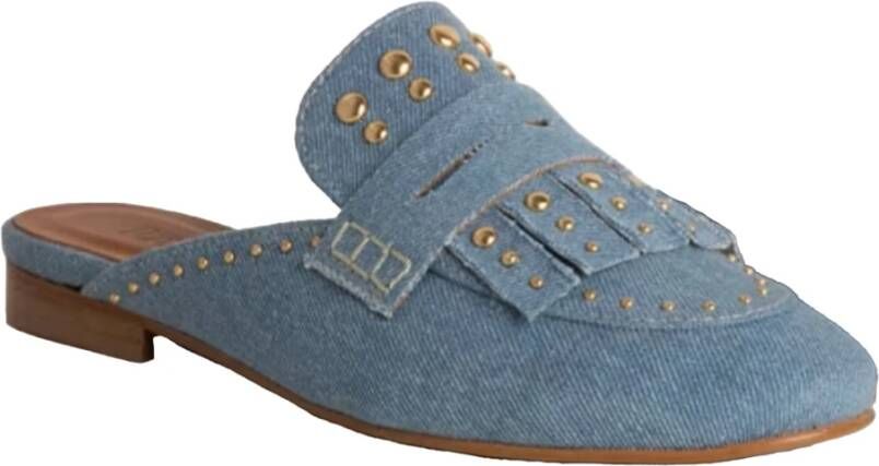 Toral Camille slippers blauw Blue Dames