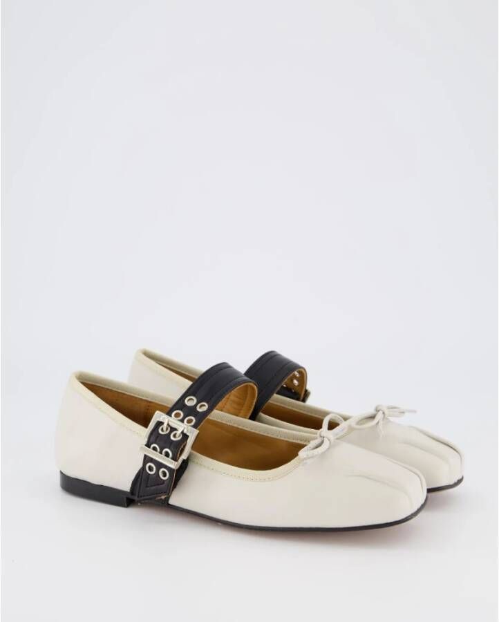 Toral Dames Astrid Loafer Wit Zwart White Dames