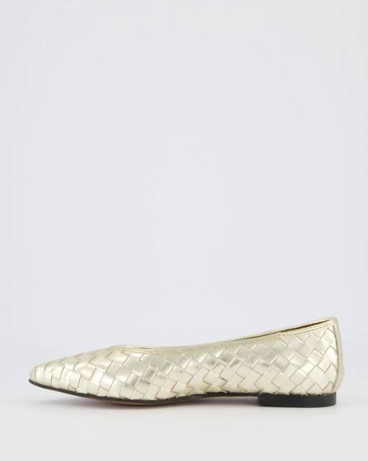 Toral Dames Magda Loafer Metallic Goud Yellow Dames