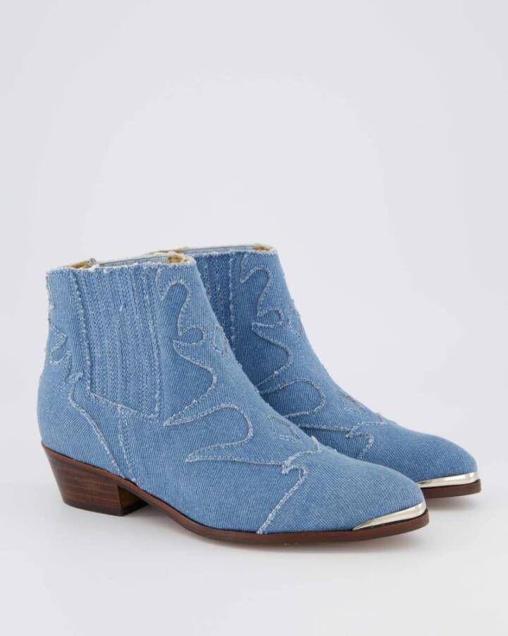 Toral Dames Sonia Boot Blauw Jeans Blue Dames