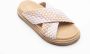 Toral Gevlochten Slipper in Neutrale Tinten Multicolor Dames - Thumbnail 2