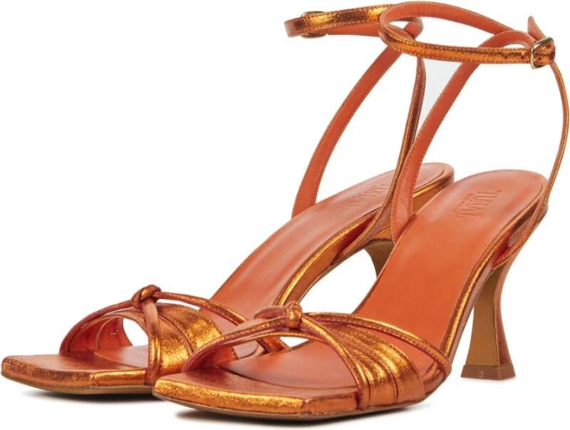 Toral Oranje Hoge Hak Sandalen voor Dames Orange Dames