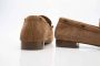 Toral Cognac Suede Studs Loafers Brown Dames - Thumbnail 4