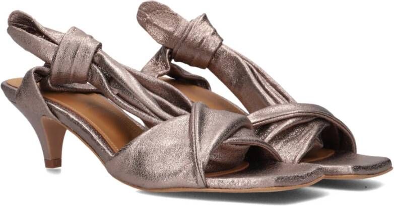 Toral Taupe Sandalen Sara Zomer Chic Beige Dames