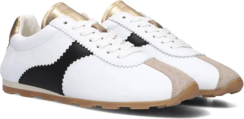 Toral Witte Dames Sneakers Vinci White Dames