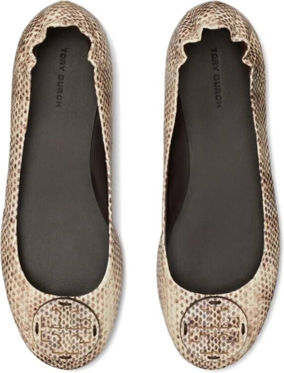 TORY BURCH Ballerinas Gray Dames