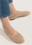 TORY BURCH Ballerina's met glinsterende kristallen Beige Dames - Thumbnail 2