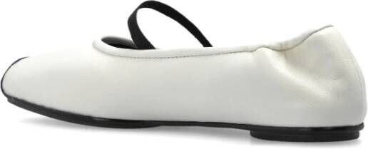 TORY BURCH Ballerinas Runway White Dames