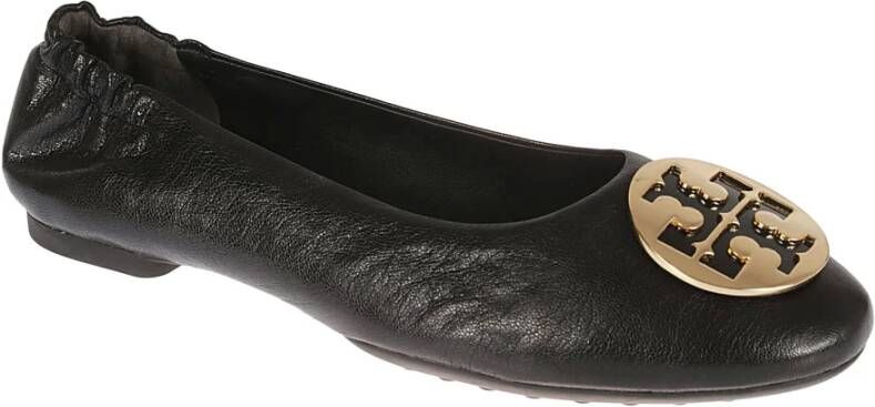 TORY BURCH Logo Ballet Flats Zwart Dames