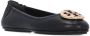 TORY BURCH Stijlvolle zwarte leren balletflats Zwart Dames - Thumbnail 2