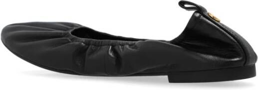 TORY BURCH Ballet Flats Eddie Black Dames