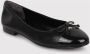 TORY BURCH Ballet Flats met Strik en Cap Toe Black Dames - Thumbnail 2