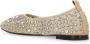 TORY BURCH Beige Ballet Flats met Strass-details Beige Dames - Thumbnail 4