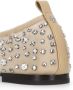 TORY BURCH Beige Ballet Flats met Strass-details Beige Dames - Thumbnail 6