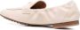 TORY BURCH Roomkleurige Suède Loafers Gouden Logo Beige Dames - Thumbnail 4