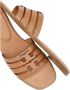 TORY BURCH Beige Leren Sandalen met Iconisch Logo Beige Dames - Thumbnail 9