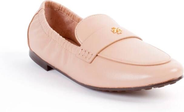 TORY BURCH Beige Loafer Moccasins Elegant Stijl Beige Dames