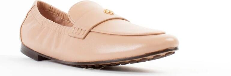 TORY BURCH Beige Loafer Moccasins Elegant Stijl Beige Dames