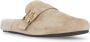 TORY BURCH Beige Sandalen met Metalen Logo Beige Dames - Thumbnail 3