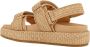 TORY BURCH Beige Sandalen met Verstelbare Banden Beige Dames - Thumbnail 3