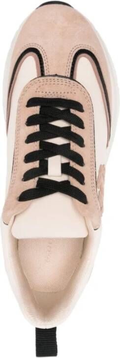 TORY BURCH Beige Sneakers Mesh Voetbed Gymschoenen Beige Dames