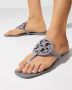 TORY BURCH Blauwe leren sandalen Miller stijl Blue Dames - Thumbnail 2