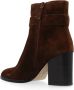 TORY BURCH Booties met logo Brown Dames - Thumbnail 5