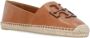 TORY BURCH Bruine leren espadrilles voor vrouwen Brown Dames - Thumbnail 3