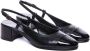 TORY BURCH Cap-Toe Slingback Hakken Black Dames - Thumbnail 4