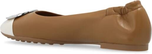 TORY BURCH Claire ballerina's Bruin Dames